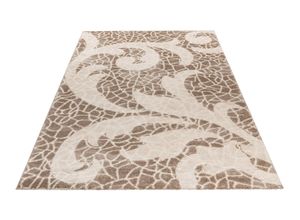 4054293115886 - Teppich OBSESSION My Frisco 280 Teppiche Gr B L 160 cm x 230 cm 12 mm 1 St grau (taupe) Esszimmerteppiche klassisches Design Ornamente Wohnzimmer Schlafzimmer