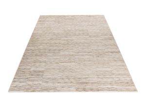 4054293117842 - Teppich OBSESSION My Everest 425 Teppiche Gr B L 140 cm x 200 cm 7 mm 1 St beige (cream) Fransenteppich Esszimmerteppiche abstrakt gemustert mit Fransen Vintagedesign