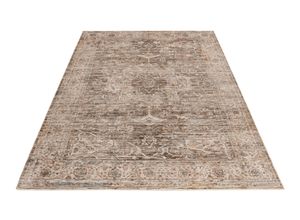 4054293118443 - Teppich OBSESSION My Everest 433 Teppiche Gr B L 280 cm x 370 cm 7 mm 1 St braun (coffee) Fransenteppich Orientalische Muster Orient-Optik mit Fransen Vintagedesign Wohnzimmer Schlafzimmer