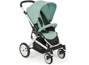 4054353157665 - Sport-Kinderwagen CHIC4BABY Boomer mint grün (mint) Baby Kinderwagen mit schwenk- und feststellbaren Vorderrädern