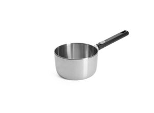 4054359044242 - Milchtopf WOLL Logic Steel silber (silberfarben schwarz) Ø1800cm Töpfe 5-Schicht-Aufbau