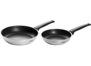 4054359046727 - Pfannen-Set WOLL Concept silber (silberfarben) H5cm Ø28cm Pfannen Antihaftversiegelung