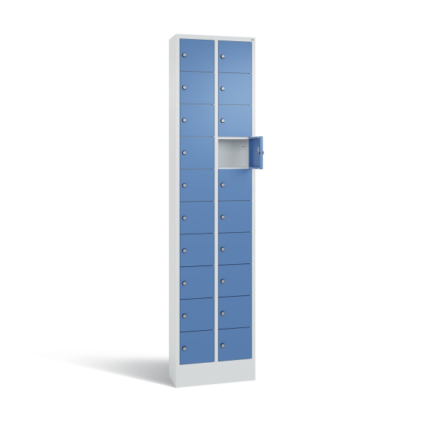 4054421535852 -  Fachschrank 20Fächer 195x46x20cm lgr fbl 4054421535852 C+P