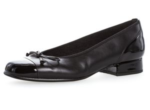 4054452851648 - Gabor® Schlupfschuhe Leder Schleife für Damen schwarz 405