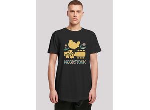 4054479054930 - T-Shirt Woodstock Artwork Herren Gr 5XL schwarz Obermaterial 100% Baumwolle casual regular fit Rundhals Kurzarm ohne Bündchen Shirts Print