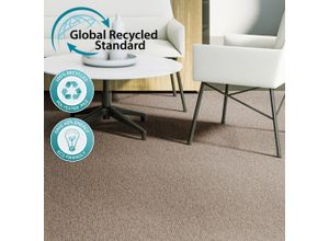 4054564908377 - Teppichboden ANDIAMO Bruce Teppiche Gr B L 400 cm x 800 cm 4 mm 1 St braun Teppichboden Schlinge Breite 400 cm Wohnzimmer strapazierfähig & robust