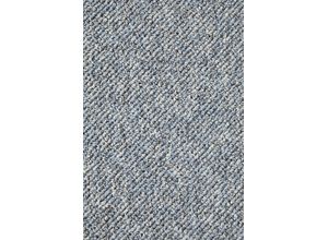 4054564910295 - Teppichboden ANDIAMO Schlinge Kairo Teppiche Gr B L 400 cm x 1200 cm 9 mm 1 St blau Teppichboden Breite 400 cm meliert strapazierfähig & robust