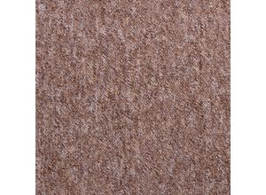 4054564926852 - Teppichboden ANDIAMO Coupon Feinschlinge Paul Teppiche Gr B L 400 cm x 700 cm 6 mm 1 St braun Teppichboden meliert Breite 400 cm oder 500 cm strapazierfähig & pflegeleicht