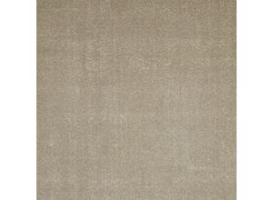 4054564943590 - ANDIAMO Teppichboden Coupon Velours Portland Teppiche Uni Farben Breite 400 cm strapazierfähig pflegeleicht Gr B L 400 cm x 700 cm 11 mm 1 St beige Teppichboden