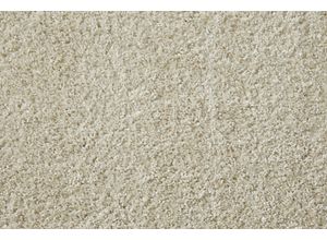 4054564943910 - ANDIAMO Teppichboden Coupon Velours Portland Teppiche Uni Farben Breite 400 cm strapazierfähig pflegeleicht Gr B L 400 cm x 450 cm 11 mm 1 St beige (creme) Teppichboden