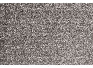 4054564945198 - ANDIAMO Teppichboden Coupon Velours Verona Teppiche Uni Farben Breite 400 cm oder 500 cm strapazierfähig pflegeleicht Gr B L 500 cm x 800 cm 6 mm 1 St grau Teppichboden