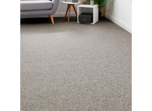 4054564952875 - ANDIAMO Teppichboden Coupon Nadelvlies Invita Teppiche melierte Optik Breite 200 cm oder 400 cm robust & strapazierfähig Gr B L 400 cm x 200 cm 5 mm 1 St beige (sand) Teppichboden