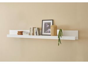4054574206234 - Wandboard INOSIGN Chester modernes zeitloses Wandregal Wandhalter mit Stauraum weiß B217cm H22cm T18cm Holzwerkstoff Regale vielseitig einsetzbares Hängeregel 217 cm breit Weiß Matt 4054574206234 - Wandboard INOSIGN Chester modernes zeitloses Wandregal Wandhalter mit Stauraum weiß B217cm H22cm T18cm Holzwerkstoff Regale vielseitig einsetzbares Hängeregel 217 cm breit Weiß Matt
