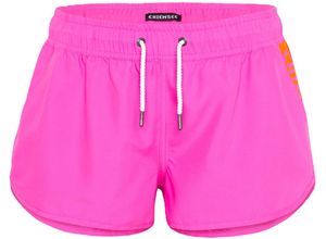 4054583771433 - CHIEMSEE Badeshorts Stretchbund Markenprint für Damen pink M