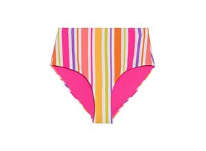 4054583786680 - CHIEMSEE Highwaist-Bikinihose Marabella Streifen Label für Damen mehrfarbig 40