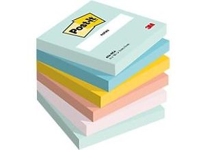 4054596926103 - Post-it Haftnotizen Beachside Colour Collection 76 x 76 cm 6 Stück à 100 Blatt