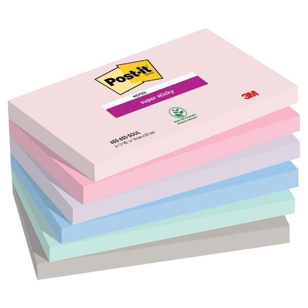 4054596926479 - Haftnotizen 7100259202 76x127mm farbig sortiert rechteckig 4054596926479 6 Stück 4054596926479 - Haftnotizen 7100259202 76x127mm farbig sortiert rechteckig 4054596926479 6 Stück