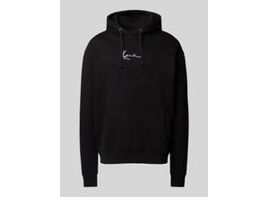 4054616587376 - Hoodie mit Label-Stitching Modell SIGNATURE