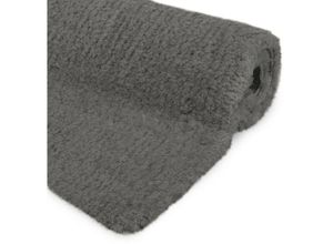 4054673402940 - Badematte rutschfest BeauMare fl Hochflor Teppich Anthrazit 100cm 60cm - Beautissu