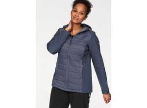 4054697456301 - Große Größen Softshelljacke rauchblau Gr42