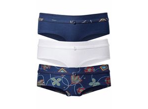 4054697564389 - Große Größen PETITE FLEUR Panty marine Gr44 46