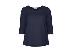 4054697588798 - Große Größen Sweatshirt marine Gr52 54