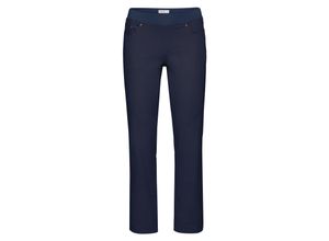 4054697822656 - Große Größen Gerade Schlupfhose in 5-Pocket-Form marine Gr56