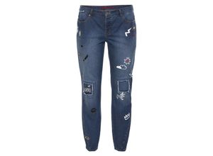 4054697831207 - Große Größen Stretch-Jeans im Boyfriend-Look dark blue Denim Gr44