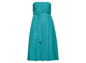 4054697918595 - Große Größen Strandkleid 5-in-1 mit zwei Bändern karibiktürkis Gr44