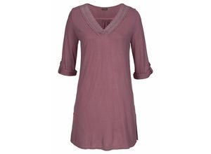 4054697935486 - Große Größen Longshirt mauve Gr40 42