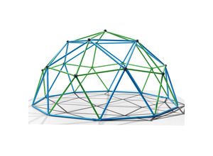 4054748016348 - Klettergerüst 305x305x155cm DomeClimber Kinder Kletterkuppel Geodome 10FT - blau grün 4054748016348 - Klettergerüst 305x305x155cm DomeClimber Kinder Kletterkuppel Geodome 10FT - blau grün