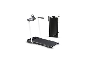 4054748019899 - LETIX Elektrisches Laufband FoldPro 2in1 mit LCD-Display Bluetooth & APP Funktion für zu Hause und Büro motorisiertes Fitnessgerät Heimtrainer - Weiss