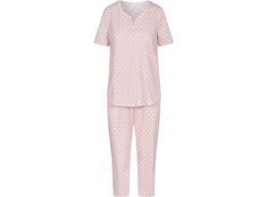 4054856446150 - RÖSCH Smart Casual Capri-Pyjama Baumwolle für Damen rosa 36