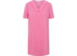 4054856522908 - RÖSCH Pink Lace Sleepshirt Spitze V-Ausschnitt für Damen pink 38