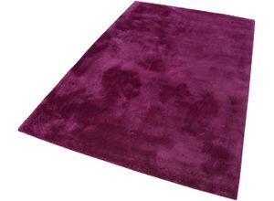 4054898074151 - Hochflor-Teppich ESPRIT Relaxx Teppiche Gr B L 160 cm x 230 cm 25 mm 1 St lila (pink violett) Esszimmerteppiche Wohnzimmer sehr große Farbauswahl weicher dichter Hochflor