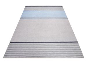 4054898122180 - Teppich ESPRIT Camps Bay Teppiche Gr B L 130 cm x 190 cm 6 mm 1 St blau Esszimmerteppiche besonders weiche Haptik Wohnzimmer