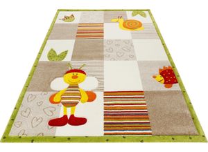 4054898160793 - Kinderteppich ESPRIT Kids Bee 20 Teppiche Gr B L 160 cm x 225 cm 13 mm 1 St bunt (mehrfarbig) Kinder Kinderzimmerteppiche Motiv Teppich