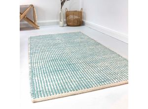 4054898203780 - Wollteppich ESPRIT Gobi Teppiche Gr B L 160 cm x 230 cm 10 mm 1 St grün (mint) Schurwollteppiche