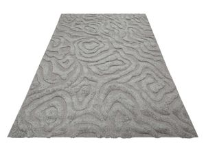 4054898299332 - Teppich ESPRIT Soul Jack In und Outdoor geeignet Teppiche Gr B L 200 cm x 290 cm 20 mm 1 St grau Esszimmerteppiche Hoch-Tief-Effekt florale Struktur modern robust