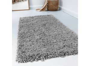 4054898325505 - Wollteppich ESPRIT Seattle Shag Teppiche Gr B L 120 cm x 180 cm 50 mm 1 St grau (hellgrau) Schurwollteppiche Shaggy flauschig aus Schurwolle pflegeleicht Wohn- Schlafzimmer