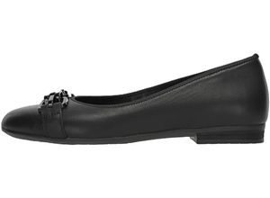 4054928469759 - ara® Ballerinas Glattleder für Damen schwarz EU 415