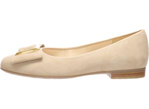 4054928514053 - ara® Ballerinas Leder Zierschleife für Damen beige 385