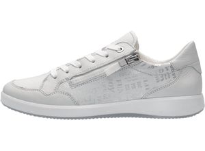 4054928644576 - ara® Sneaker Print-Motiv Leder für Damen grau 385