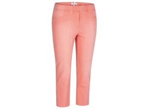 4054991980076 - Große Größen Jeggings in 7 8-Länge in leichter Denim-Qualität lachs Gr44