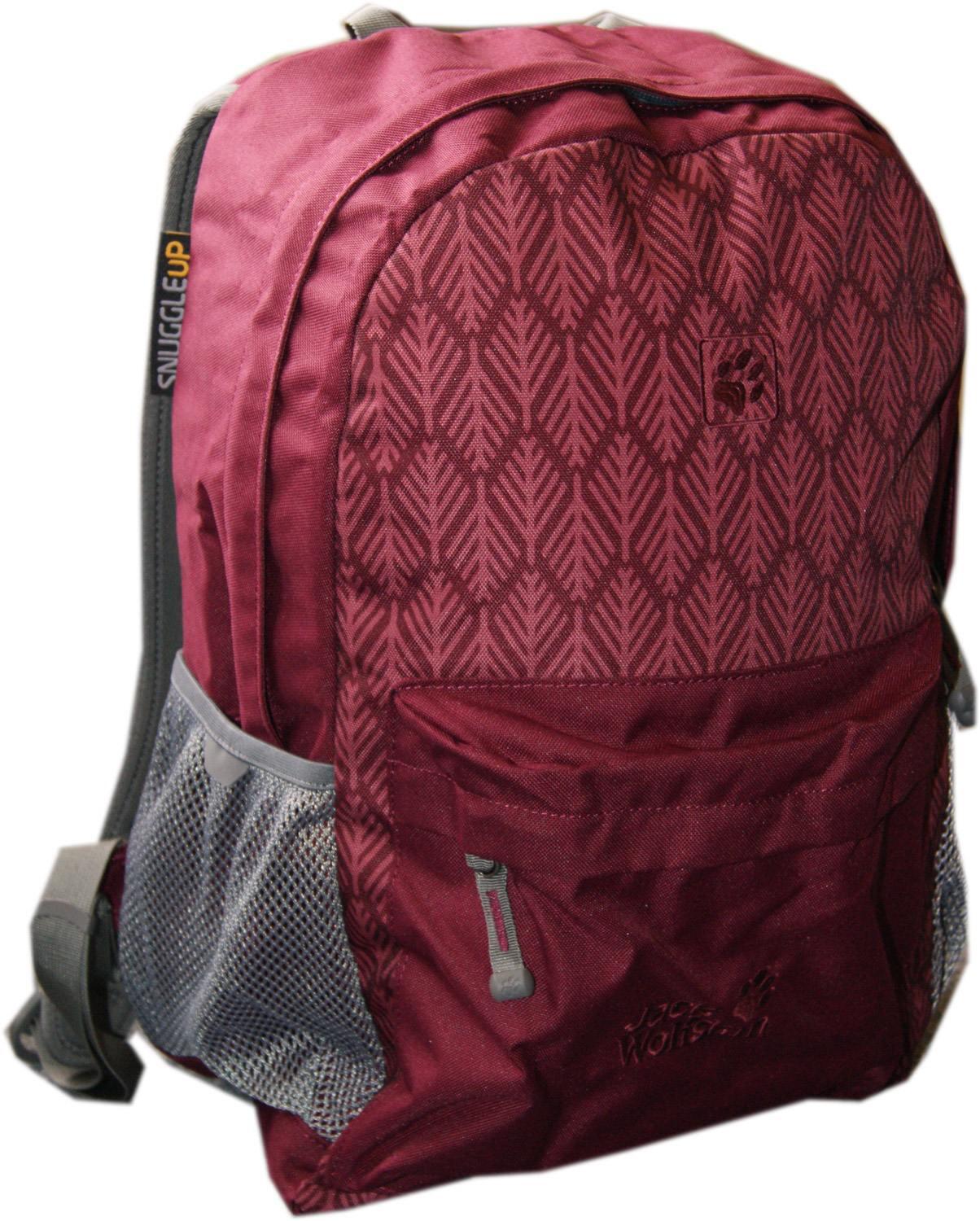 4055001679218 - Ohio XT Laptoprucksack (Farbe 7943 garnet red geometric leaves)