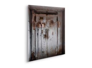 4055065031809 - Leinwandbild Keilrahmenbild - Doorface - Größe 60 x 60 cm Baum Berge Blumen Blätter Foto Jahreszeiten Landschaft Meer Natur Palmen Strand (Packung 1 St) 60x60 cm (Breite x Höhe) Keilrahmenbild braun|weiß