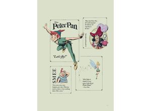 4055065032134 - Leinwandbild Keilrahmenbild - Peter Pan Let´s Fly! - Größe 40 x 60 cm Disney (1 St) bunt