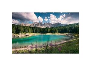 4055065111266 - Fototapete »Dolomitenjuwel« glatt bedruckt mehrfarbig natürlich (9 St) bunt