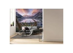 4055065112133 - KOMAR Fototapete Momentum Lord of the Mountains Tapeten Gr B L 45 m x 28 m bunt Fototapeten Natur Tapeten