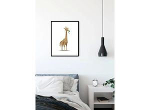 4055065154676 - KOMAR Poster Cute Animal Giraffe Bilder Kinderzimmer Schlafzimmer Wohnzimmer Gr B H 50 cm x 70 cm Tiere 1 St bunt Poster